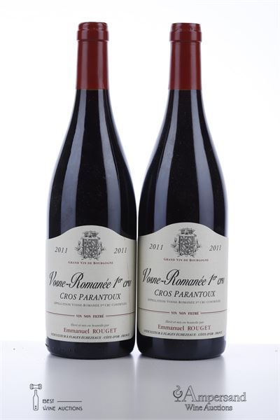 VOSNE ROMANEE CROS PARANTOUX 2011 - Emmanuel Rouget - 2 Bottles