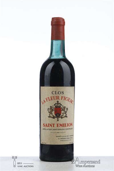 CLOS LA FLEUR FIGEAC 1959 - A. Moueix - 1 Bottle