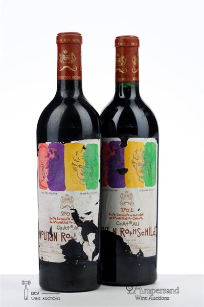 MOUTON ROTHSCHILD 2001 - 2 Bottles