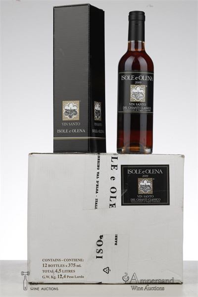 VIN SANTO DEL CHIANTI CLASSICO 2009 - Isole e Olena - 8 x 0,375Ltr - Oc 1