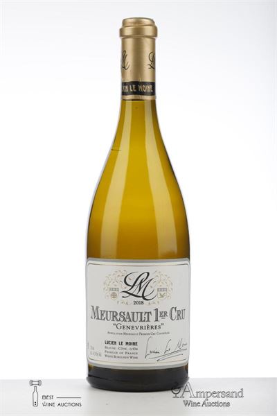 MEURSAULT GENEVRIERES 2018 - Lucien Le Moine - 1 Bottle
