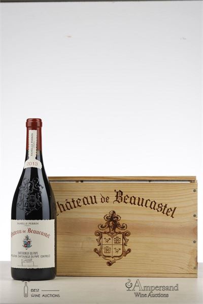 CHATEAUNEUF DU PAPE BEAUCASTEL 2013 - Beaucastel - 6 Bottles - Owc 6