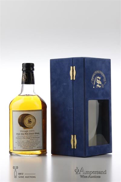 1975 BOWMORE  - Signatory Vintage - Bottled in 2000 - Oak Cask n° 1924 - Bottle n°152/228 - 1 Bottle - Oc 1