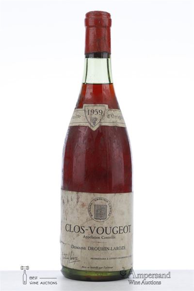 CLOS VOUGEOT 1959 - Drouhin Laroze - Mb - 1 Bottle