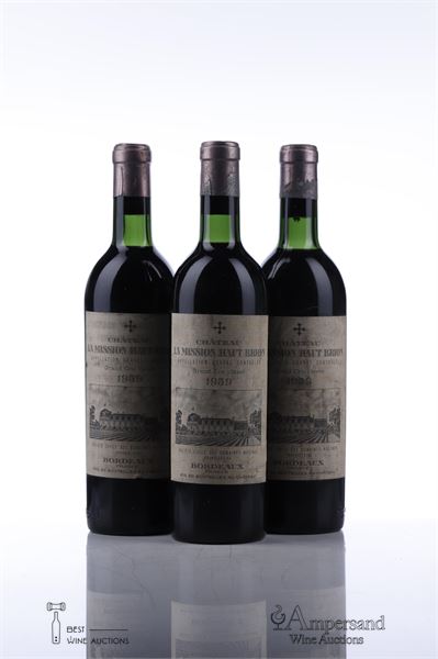 MISSION HAUT BRION 1959 - 3 Bottles