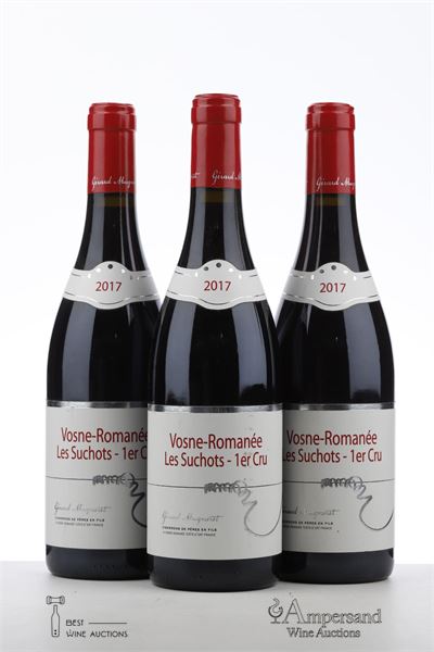 VOSNE ROMANEE LES SUCHOTS 2017 - Gerard Mugneret - 3 Bottles