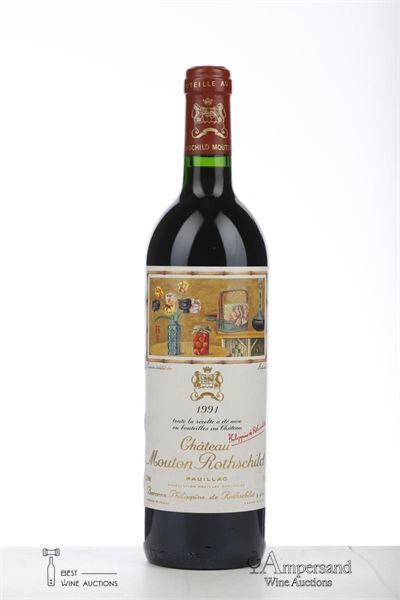 MOUTON ROTHSCHILD 1991 - Mc - 1 Bottle