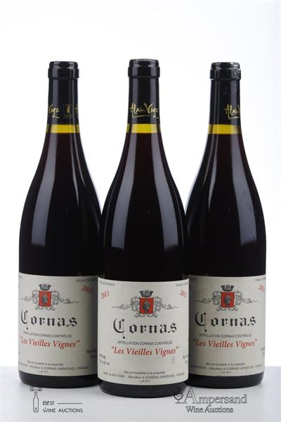CORNAS VIEILLES VIGNES 2011 - Alain Voge - 3 Bottles