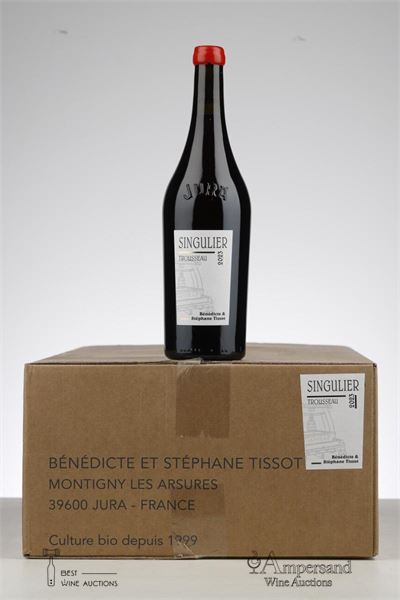 ARBOIS ROUGE SINGULIER TROUSSEAU 2023 -  Bénédicte et Stéphane Tissot - 12 Bottles - Oc 12