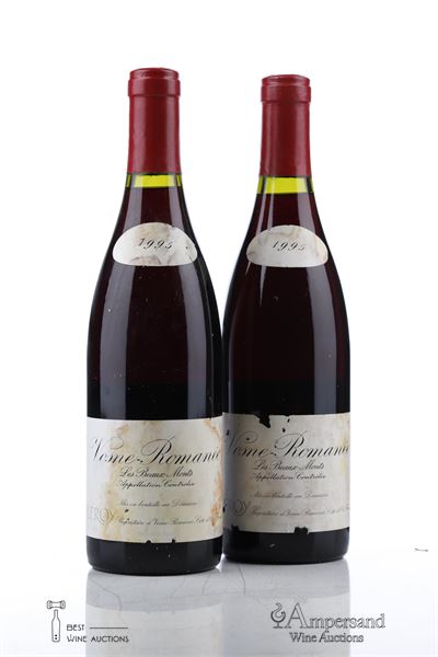 VOSNE ROMANEE LES BEAUX MONTS 1995 - Leroy - 2 Bottles
