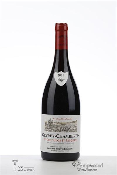 GEVREY CHAMBERTIN CLOS ST JACQUES 2014 - Armand Rousseau - 1 Bottle
