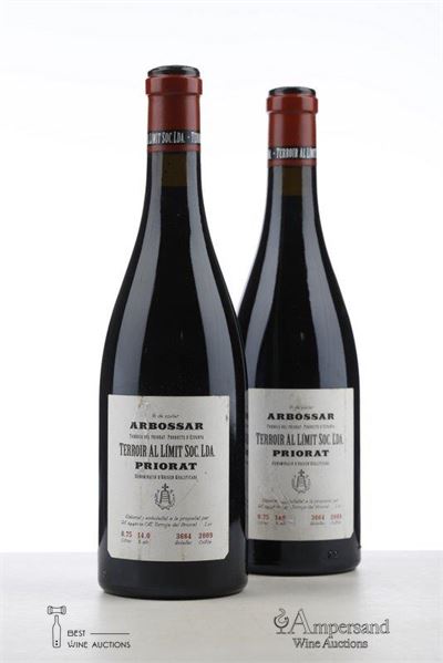 ARBOSSAR 2009 - Terroir Al Limit  - 2 Bottles