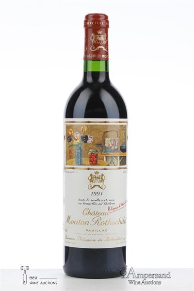 MOUTON ROTHSCHILD 1991 - Mc - 1 Bottle