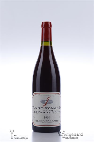 VOSNE ROMANEE LES BEAUX MONTS 1994 - Jean Grivot - 1 Bottle