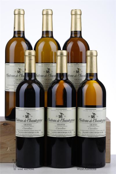 DE CHANTEGRIVE BLANC CUVEE CAROLINE 2010 - Mc - 6 Bottles