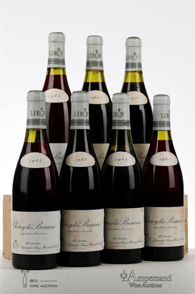 CHOREY LES BEAUNE 1985 - Leroy Negociant - 7 Bottles