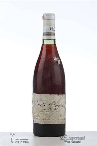 NUITS ST GEORGES LES BOUDOTS 1972 - Maison Leroy - 1 Bottle