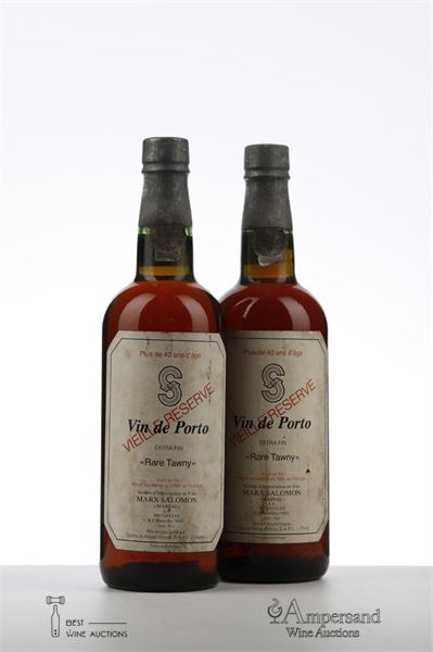 VIN DE PORTO VIEUX TAWNY EXTRA FIN VIEILLE RESERVE NV - Quinta do Noval - Marx Salomon - Bottled 1984 - 2 Bottles