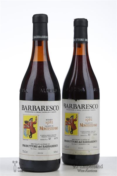 BARBARESCO RISERVA MONTESTEFANO 1982 - Produttori del Barbaresco - 2 Bottles