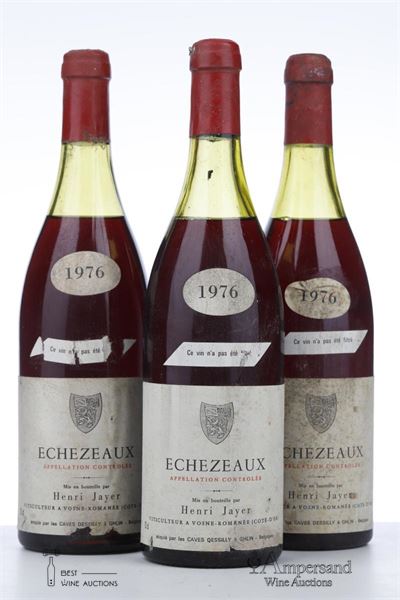 ECHEZEAUX 1976 - Henri Jayer - 3 Bottles