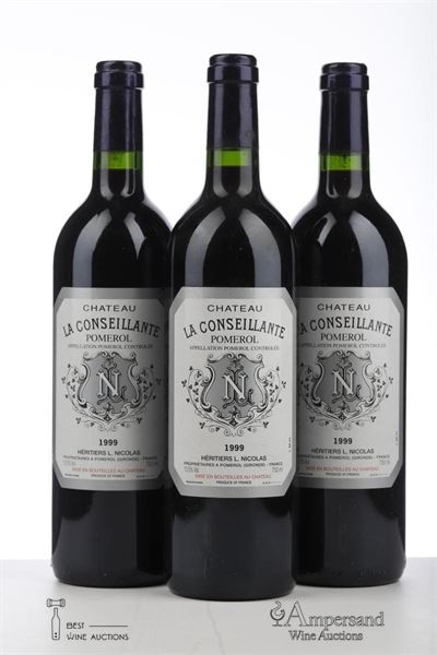LA CONSEILLANTE 1999 - Mc - 3 Bottles