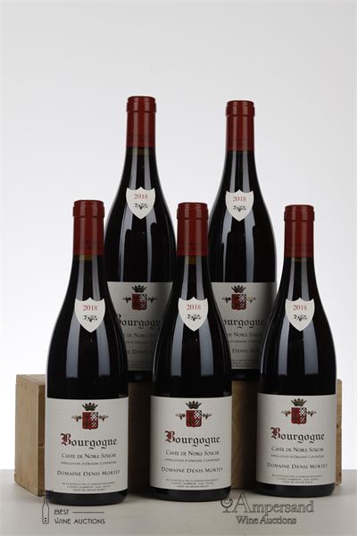 BOURGOGNE ROUGE CUVEE DE NOBLE SOUCHE 2018 - Denis Mortet - 5 Bottles - Oc 6