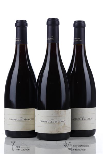 CHAMBOLLE MUSIGNY 2001 - Amiot Servelle - 3 Bottles