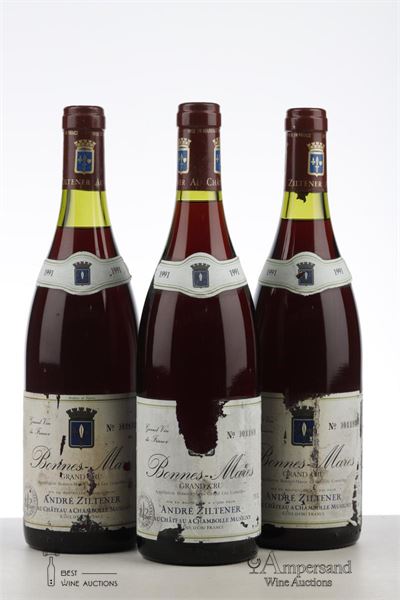 BONNES MARES 1991 - André Ziltner - 3 Bottles