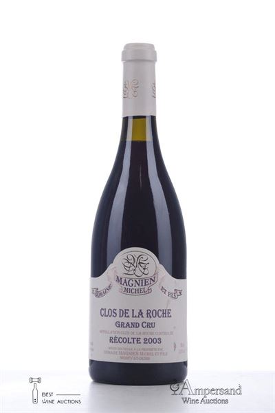 CLOS DE LA ROCHE 2003 - Michel Magnien - 1 Bottle