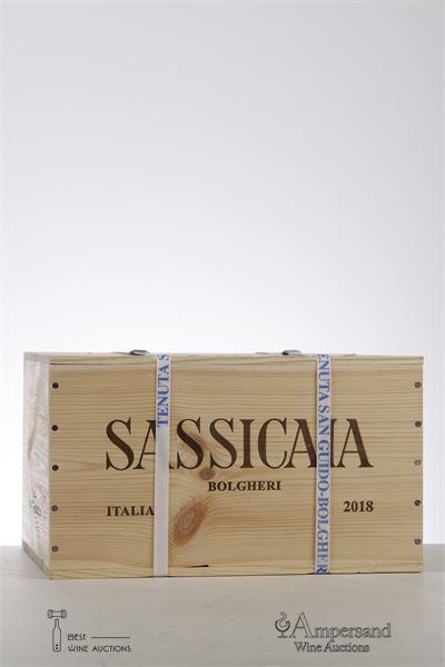 SASSICAIA 2018 - Tenuta San Guido - 6 Bottles - Owc 6