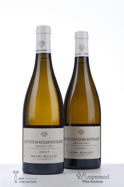 BIENVENUES BATARD MONTRACHET 2007 - Henri Boillot - 2 Bottles