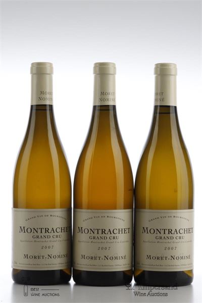 MONTRACHET 2007 - Moret Nomine - 3 Bottles