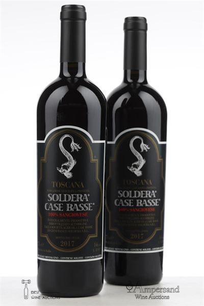 CASE BASSE 100% SANGIOVESE 2017 - Soldera - 2 Bottles