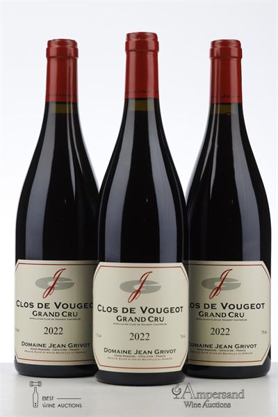 CLOS DE VOUGEOT 2022 - Jean Grivot - 3 Bottles