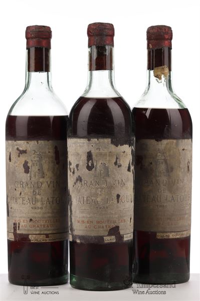 LATOUR 1938 - Mc - 3 Bottles