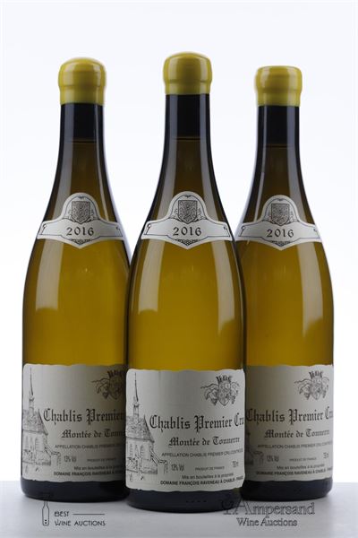 CHABLIS MONTEE DE TONNERRE 2016 - Francois Raveneau - 3 Bottles