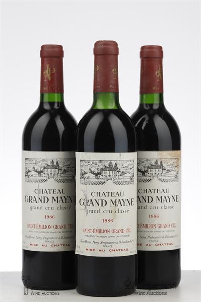 GRAND MAYNE 1986 - Mc - 3 Bottles