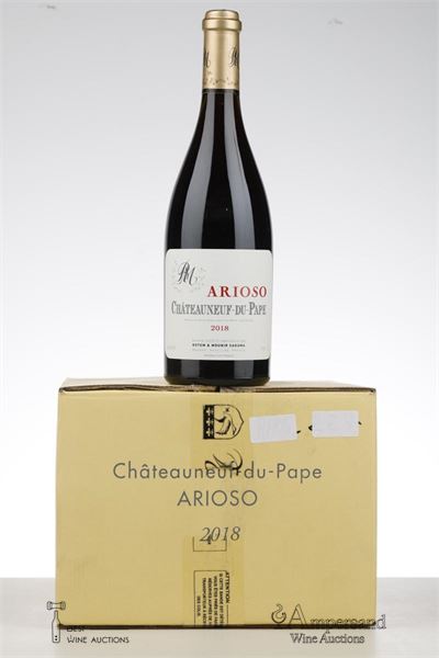 CHATEAUNEUF DU PAPE ARIOSO 2018 - Rotem et Mounir Saouma - 6 Bottles - Oc 6