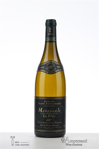 MEURSAULT LES TILLETS 2005 - Alain Patriarch - 1 Bottle
