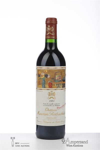MOUTON ROTHSCHILD 1991 - Mc - 1 Bottle