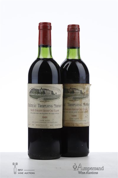 TROPLONG MONDOT 1981 - Mc - 2 Bottles