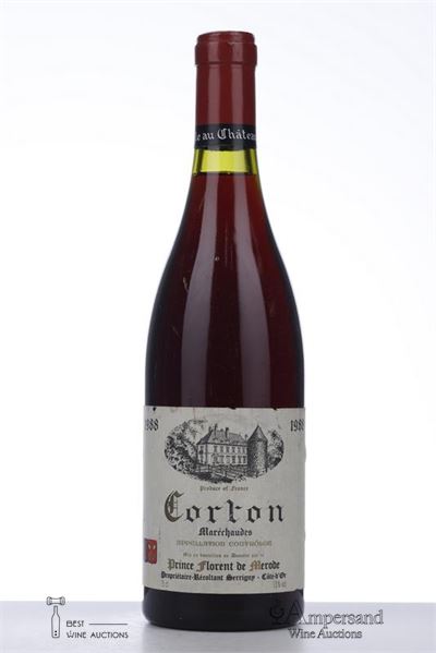CORTON MARECHAUDES 1988 - Prince Florent de Merode - 1 Bottle