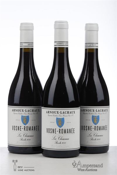 VOSNE ROMANEE LES CHAUMES 2018 - Arnoux Lachaux - 3 Bottles