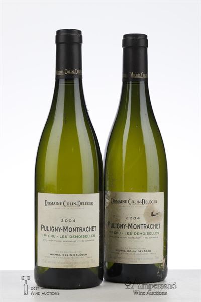 PULIGNY MONTRACHET LES DEMOISELLES 2004 - Michel Colin Deleger - 2 Bottles