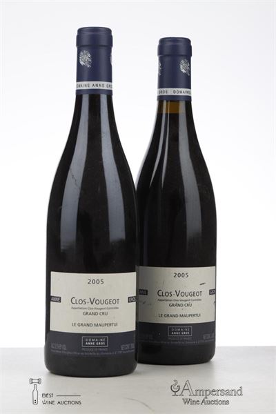 CLOS VOUGEOT LE GRAND MAUPERTUI 2005 - Anne Gros - 2 Bottles