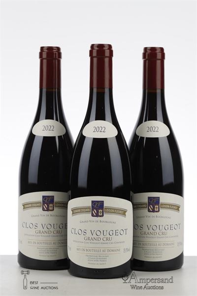 CLOS VOUGEOT 2022 - Coquard Loison Fleurot - 3 Bottles