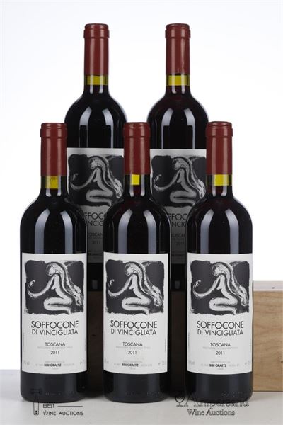 SOFFOCONE DI VINCIGLIATA 2011 - Bibi Graetz - 5 Bottles
