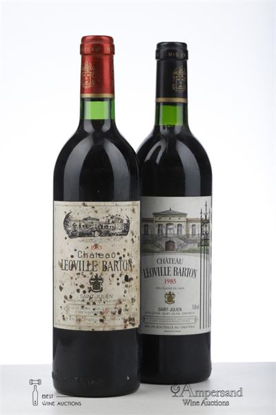 LEOVILLE BARTON 1*1983 +1*1985 MIXED - Mc - 2 Bottles