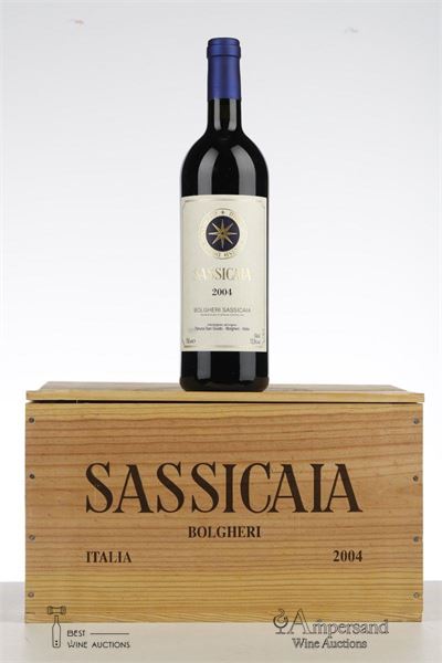 SASSICAIA 2004 - Tenuta San Guido - 5 Bottles - Owc 6