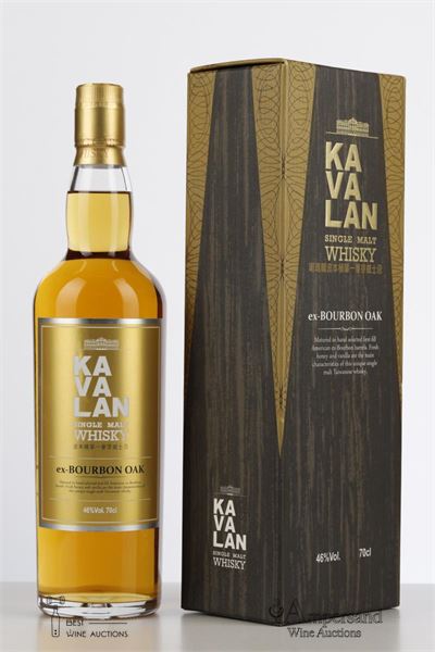 KAVALAN EX BOURBON OAK  - Alc 46% 1 Bottle